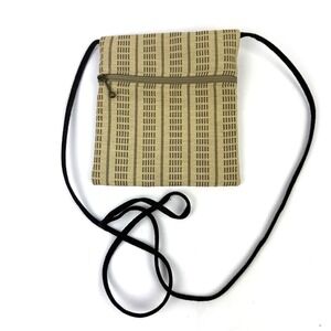 Maruca Crossbody Bag Tapestry Handbag Handmade‎ In USA Small Purse Tan Brand New